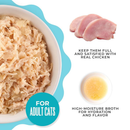 Wet Cat Food - LUAU lean - Chicken Recipe in Gelée