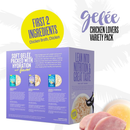 Wet Cat Food - GELÉE - Chicken Lovers - Variety Pack