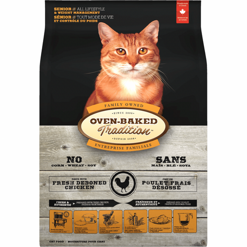 *(Please Use By 2026-10-07)* Dry Cat Food - Weight Management Chicken - Senior - 10 Lb