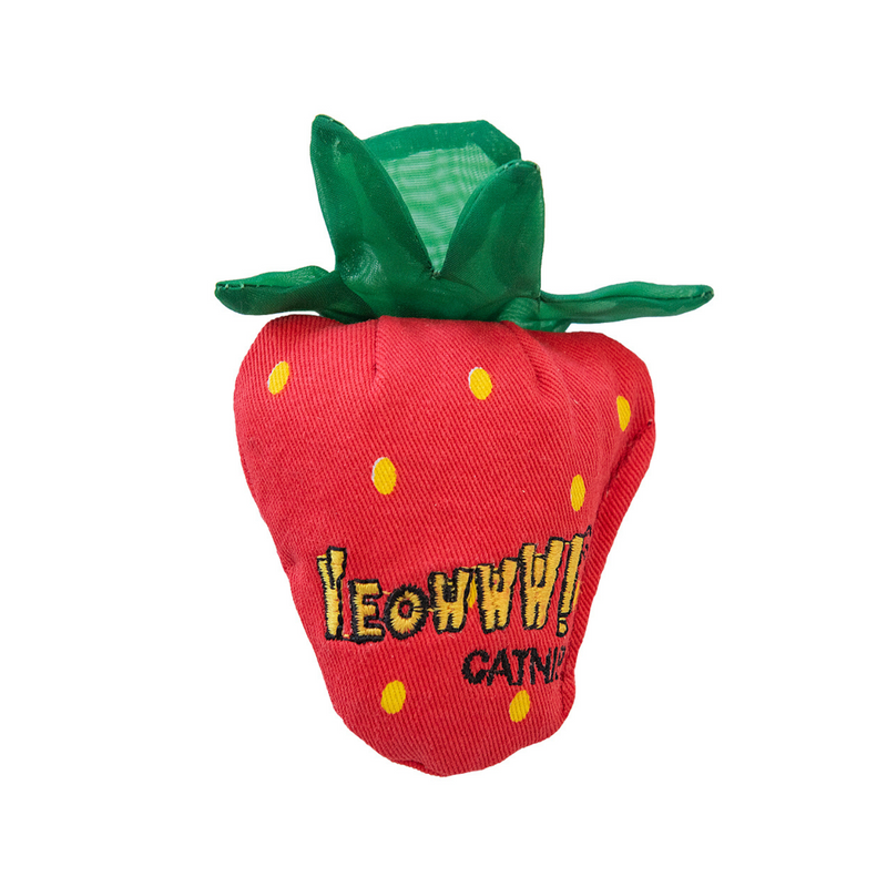 Catnip Cat Toy - Strawberries - 1 pc