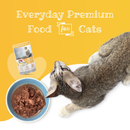 Cat Treat Pouch - filet de thon avec des crevettes dans du bouillon - 2,47 oz