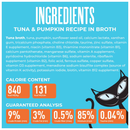 Canned Cat Food - Friends - Minced Tuna & Pumpkin in Broth