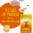 Dry Cat Food - BORN CARNIVORE - High Protein: Deboned Chicken & Egg Recipe