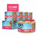 Canned Cat Food - Friends - Minced Tuna, Shrimp & Pumpkin in Broth