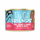 Canned Cat Food - Friends - Minced Tuna, Shrimp & Pumpkin in Broth