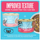 Canned Cat Food - Friends - Minced Tuna, Shrimp & Pumpkin in Broth