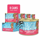Canned Cat Food - Friends - Minced Tuna, Shrimp & Pumpkin in Broth