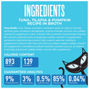 Canned Cat Food - Friends - Minced Tuna, Tilapia & Pumpkin in Broth