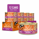 Canned Cat Food - Friends - Minced Chicken, Pumpkin & Duck in Broth