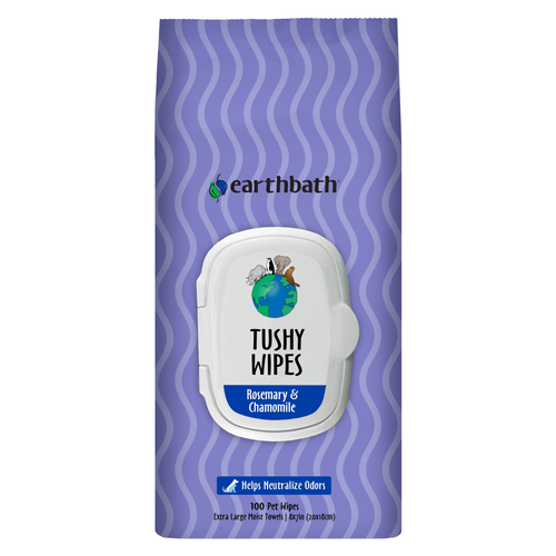 狗猫通用清洁湿巾 - 屁屁湿巾（迷迭香洋甘菊香型）- 100片