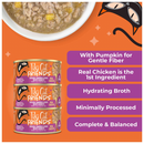Canned Cat Food - Friends - Minced Chicken, Pumpkin & Duck in Broth