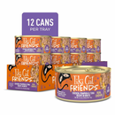 Canned Cat Food - Friends - Minced Chicken, Pumpkin & Tuna in Broth