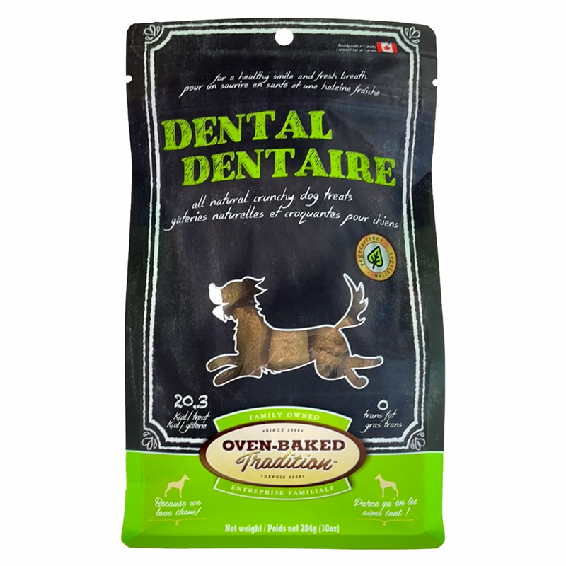 All Natural Crunchy Dental Dog Treat - 10 oz