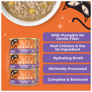 Canned Cat Food - Friends - Minced Chicken, Pumpkin & Tuna in Broth