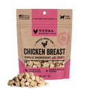 Traitement de chat séché gelé - Poitrine de poulet - 1 oz