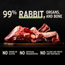 Freeze Dried Cat Food - Soft Mini Patties - Rabbit