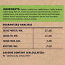 Freeze Dried Cat Food - Soft Mini Patties - Rabbit