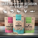 Traitement de chat séché gelé - Poitrine de poulet - 1 oz