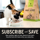 Freeze Dried Cat Food - Soft Mini Patties - Rabbit