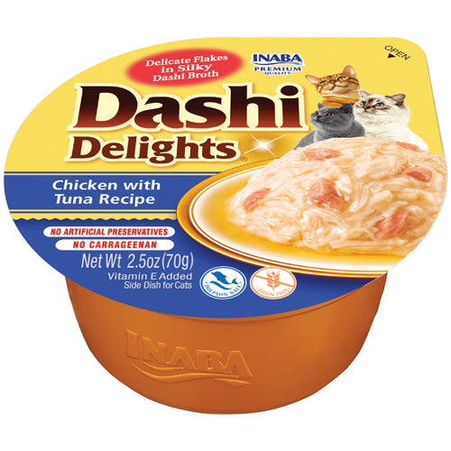 Cat Treat - Dashi Delights - Chicken with Tuna Recipe - 70 g