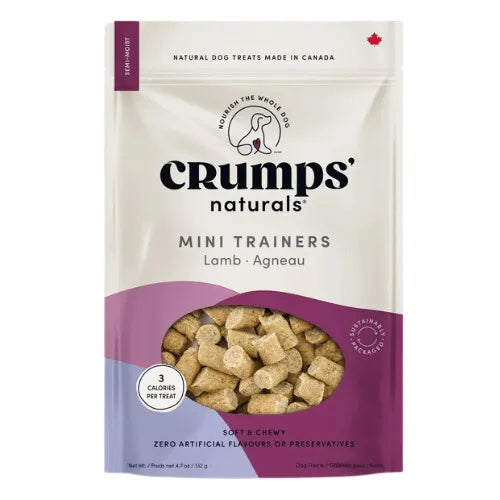 Gâterie pour chiens naturels - mini-bassins d'agneau semi-humides