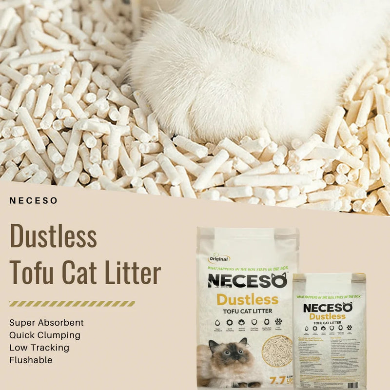 Dustless Tofu Cat Litter