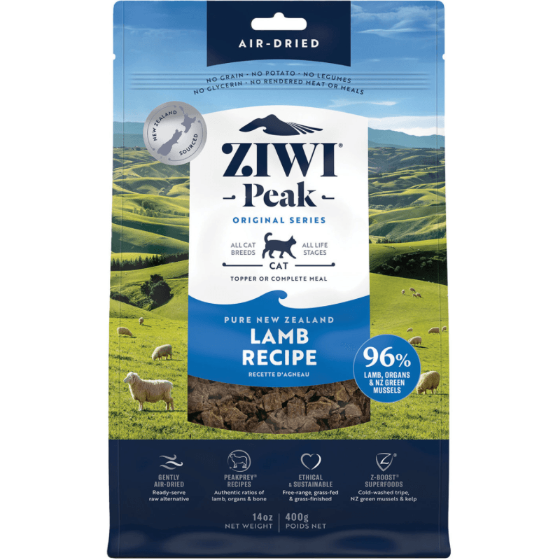 Air Dried Cat Food - Lamb Recipe - J & J Pet Club - Ziwi Peak