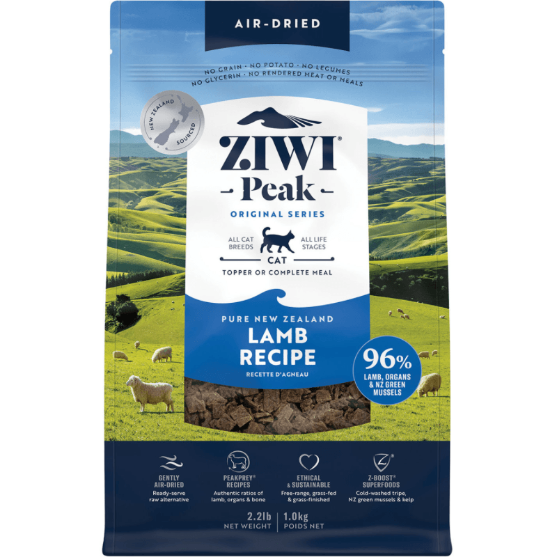 Air Dried Cat Food - Lamb Recipe - J & J Pet Club - Ziwi Peak