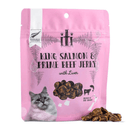 Air Dried Cat Treat - King Salmon & Prime Beef Jerky - 100 g - J & J Pet Club - iTi Pet