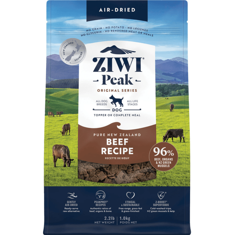 Air Dried Dog Food - Beef Recipe - J & J Pet Club - Ziwi Peak