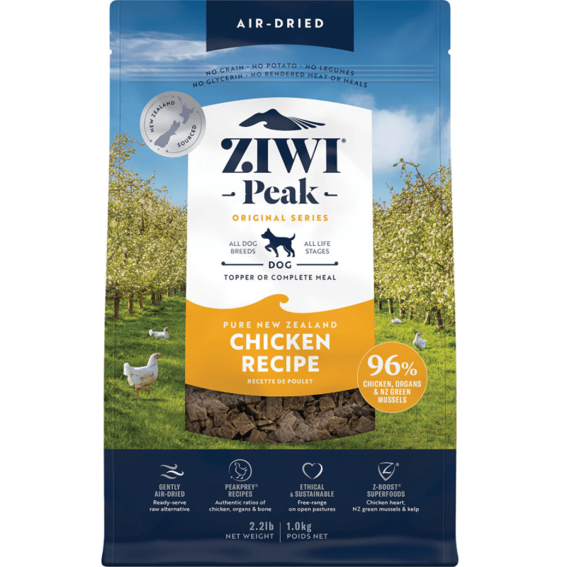 Air Dried Dog Food - Chicken Recipe - J & J Pet Club - Ziwi Peak