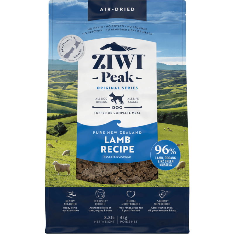 Air Dried Dog Food - Lamb Recipe - J & J Pet Club - Ziwi Peak