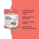 Air Dried Dog Treat - Cod & Salmon Combo Bites - 3 oz - J & J Pet Club - Icelandic+
