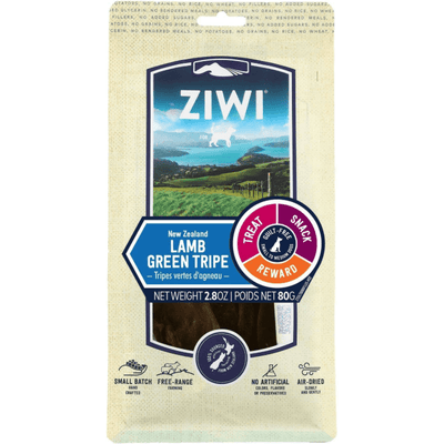 Air Dried Dog Treat - Lamb Green Tripe - 2.8 oz - J & J Pet Club - Ziwi Peak