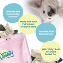 Air Dried Dog Treat - Rabbit Ear - 35 g - J & J Pet Club - Charmy Box