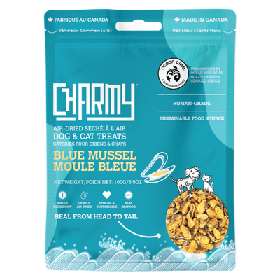 Air Dried Treat For Dogs & Cats - Blue Mussel - 100 g - J & J Pet Club - Charmy Box