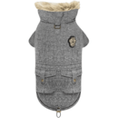 Alaskan Army Parka - Salt & Pepper - J & J Pet Club - Canada Pooch