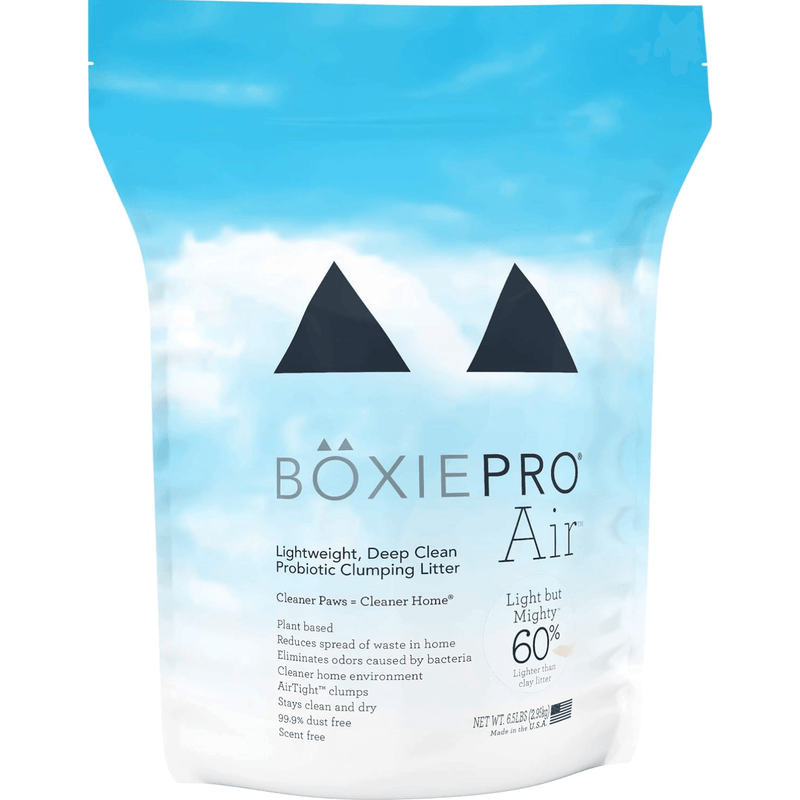 BOXIE PRO AIR - Lightweight, Deep Clean Probiotic Clumping Litter - J & J Pet Club - BOXIE