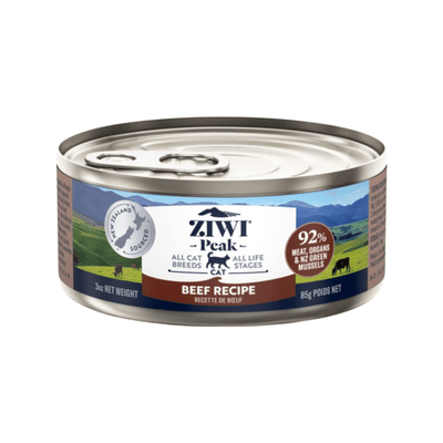 Canned Cat Food - Beef Recipe - J & J Pet Club - Ziwi Peak