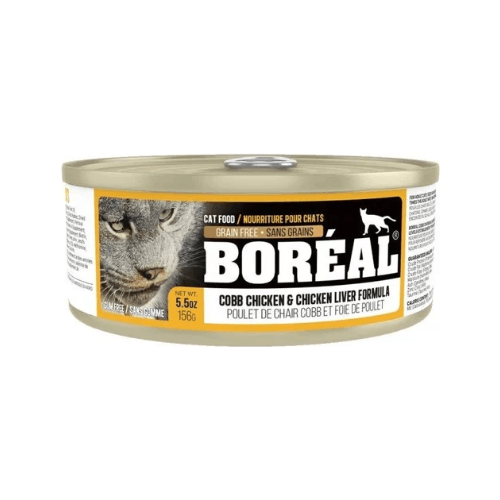 Canned Cat Food - COBB Chicken & Chicken Liver - J & J Pet Club - Boreal