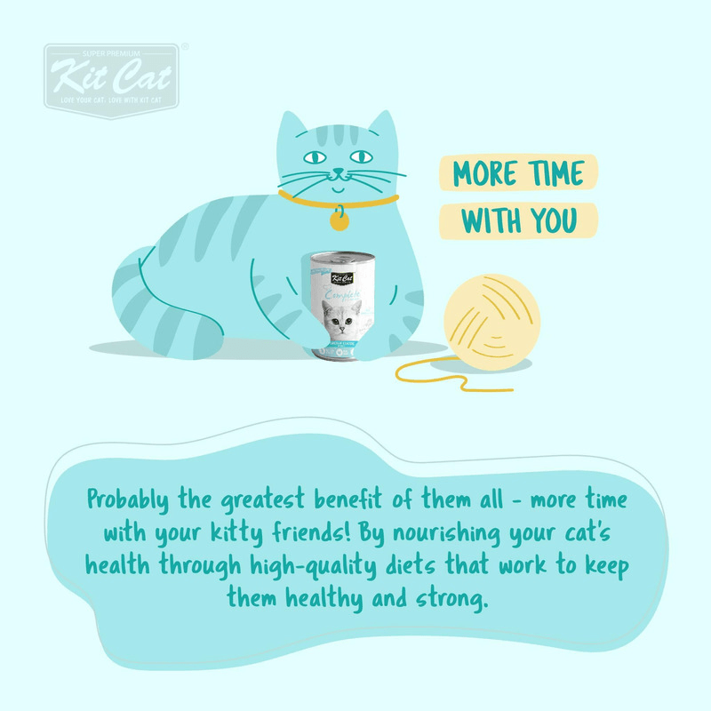 Canned Cat Food - Complete CUISINE - Tuna & Whitebait In Broth - 150 g - J & J Pet Club - Kit Cat