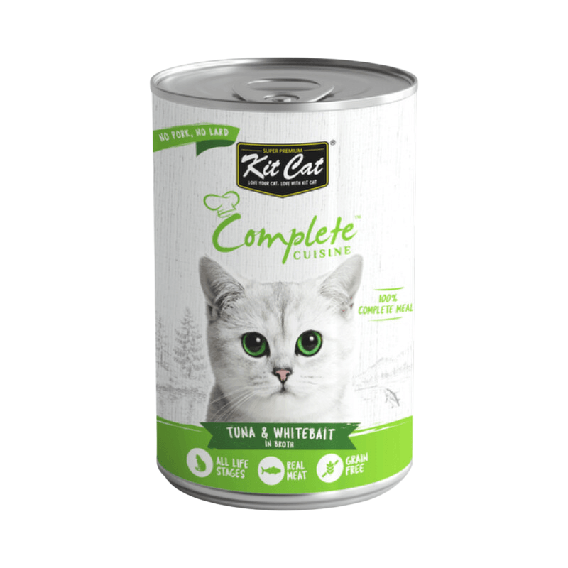 Canned Cat Food - Complete CUISINE - Tuna & Whitebait In Broth - 150 g - J & J Pet Club