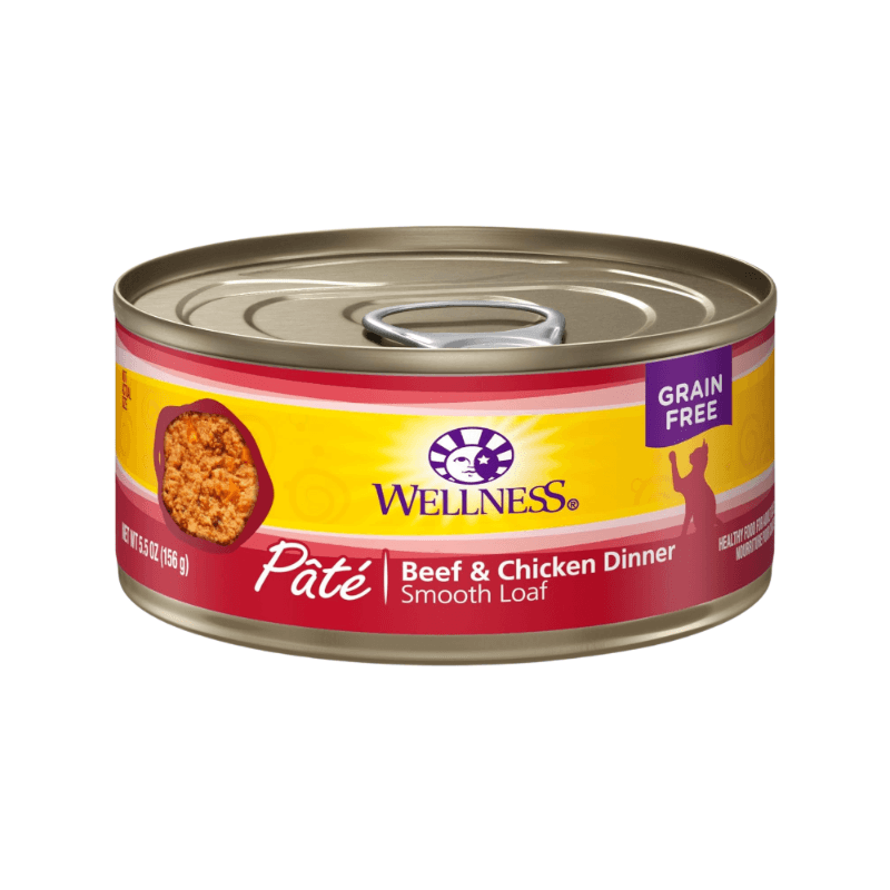 Canned Cat Food - COMPLETE HEALTH - Pâté - Beef & Chicken Dinner - J & J Pet Club - Wellness
