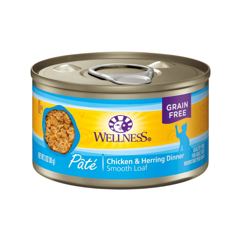 Canned Cat Food - COMPLETE HEALTH - Pâté - Chicken & Herring Dinner - J & J Pet Club - Wellness