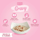Canned Cat Food - Gravy - Chicken & Skipjack - 70 g - J & J Pet Club - Kit Cat