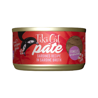 Canned Cat Food - GRILL - Sardines Pate - 2.8 oz - J & J Pet Club - Tiki Cat
