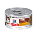 Canned Cat Food - HAIRBALL CONTROL - Savory Chicken Entrée - Adult - J & J Pet Club - Hill's Science Diet