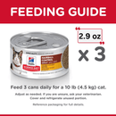 Canned Cat Food - HAIRBALL CONTROL - Savory Chicken Entrée - Adult - J & J Pet Club - Hill's Science Diet