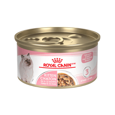 Canned Cat Food - Kitten - Thin Slices in Gravy - 3 oz - J & J Pet Club - Royal Canin