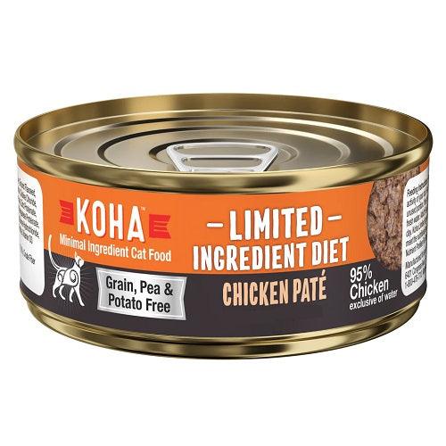Canned Cat Food - Limited Ingredient Diet - 96% Chicken Pâté - J & J Pet Club